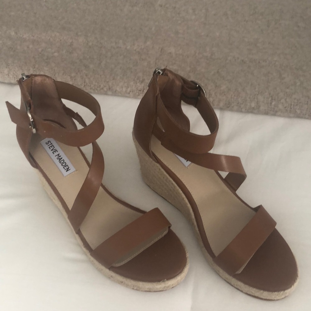 Steve Madden espadrille wedges